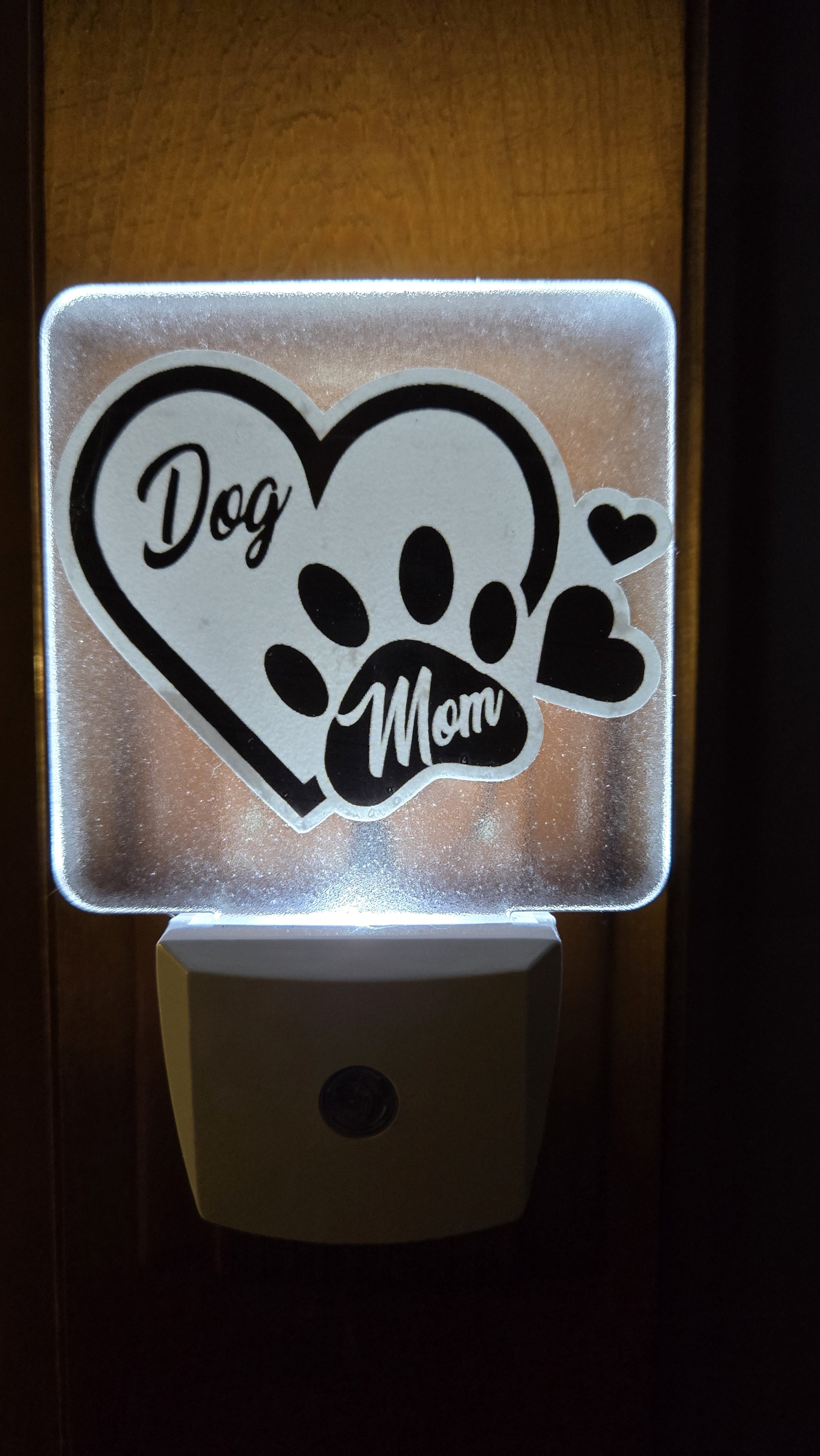 Dog Mom Night Light | Manny's Lamp Cave